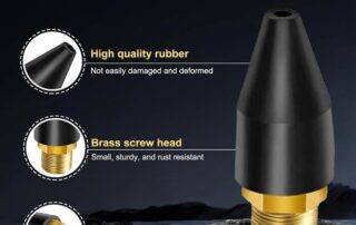 Air Blower Rubber Tip Rubber Air Nozzle Tip Blow Gun Rubber Tip