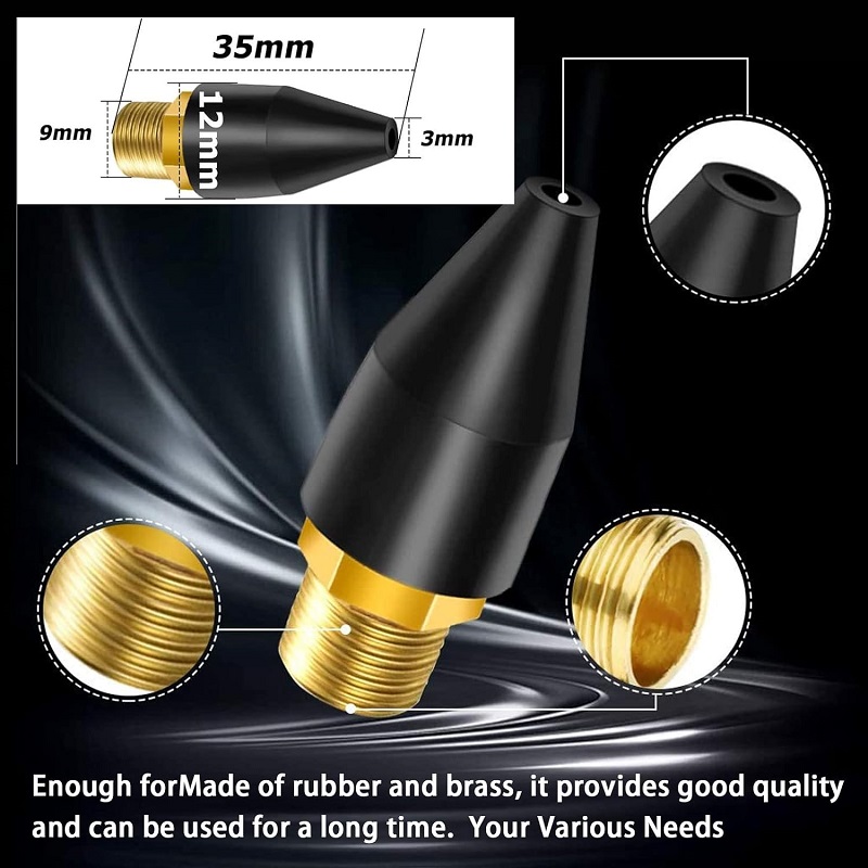 Air Blower Rubber Tip Rubber Air Nozzle Tip Blow Gun Rubber Tip