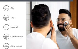 Antimicrobial Silicone Face Scrubber Facial Cleansing Brush Exfoliating Face Brush for Men and Women