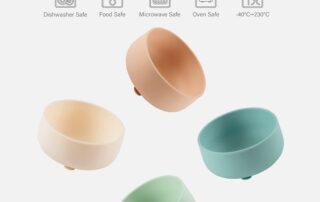 Baby Bowls with Suction Stay Put Silicone Food Bowl for Babies Kids Toddlers Infants