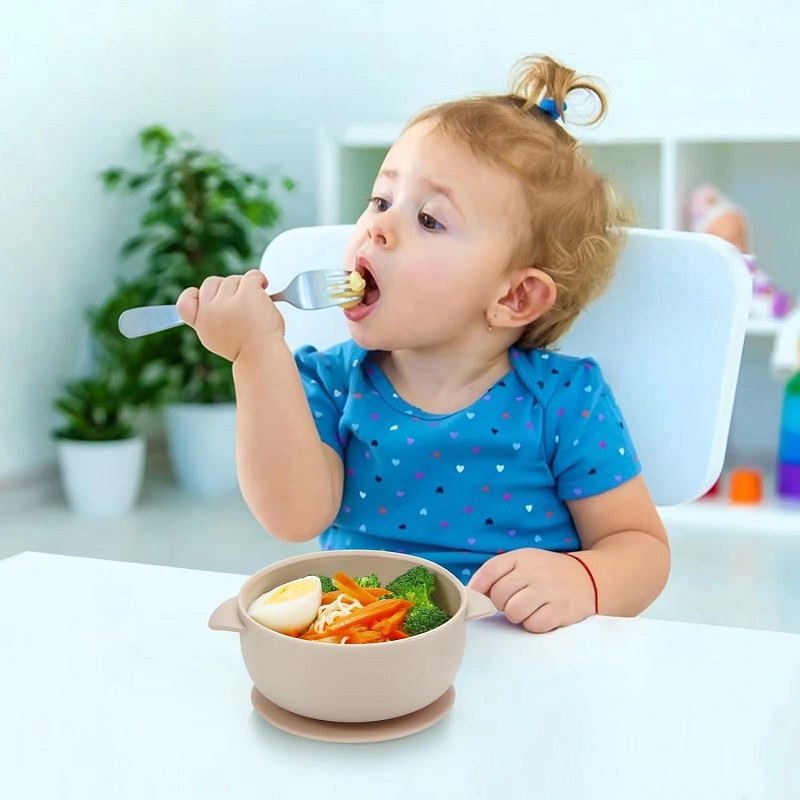 Baby Bowls with Suction Stay Put Silicone Food Bowl for Babies Kids Toddlers Infants