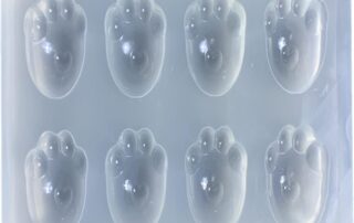 Cat-paw Resin Fillers Silicone Shaker mold Pendant Keychain Epoxy Jewelry Mold Silicone Epoxy Jewelry Molds