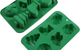 Christmas Silicone Molds Baking Mold for Mini Cakes Snowman Shape Silicone Mold