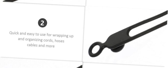Elasticity Silicone Wire Organizer Ties Straps Earphone Winder Cable Straps Silicone Cord Organizer