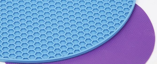 Jar Opener Pads Silicone Rubber Jar Opener Round Honeycomb Jar Lid Remover