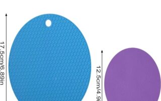 Jar Opener Pads Silicone Rubber Jar Opener Round Honeycomb Jar Lid Remover