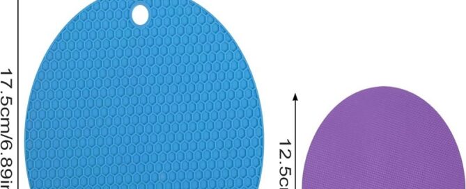 Jar Opener Pads Silicone Rubber Jar Opener Round Honeycomb Jar Lid Remover