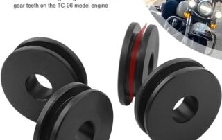 Motorcycle Windshield Bushing Detachable Windscreen Mounting Kit For Harley Windscreen Rubber Tool