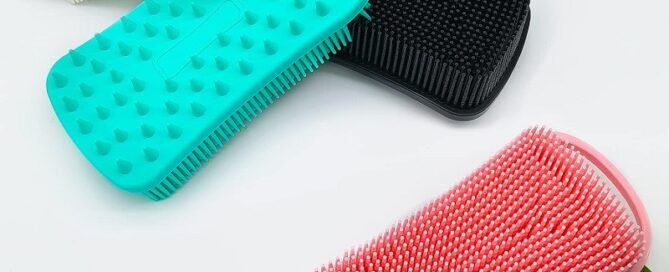 Non-scratch Silicone Food-Grade Cleaning Brush Dish Washing Kitchen Scrubber Sponges
