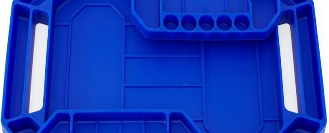 Non-slip flexible Tool Tray Silicone Tool Organizer Storage Holder Silicone Repair Tool