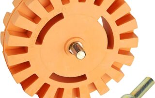 Pneumatic Eraser Wheel Decal Remover Eraser Wheel Tool Rubber Power Drill Remover