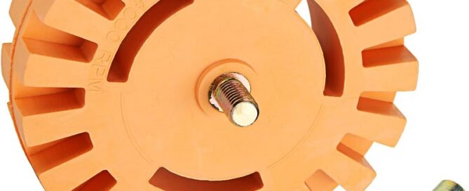 Pneumatic Eraser Wheel Decal Remover Eraser Wheel Tool Rubber Power Drill Remover