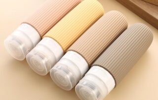 Portable Travel Bottles BPA Free Leak Proof Squeezable Silicone Travel Size Containers