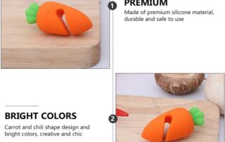 Pot Lid Overflow Preventer Carrot Pot Lid Holder Pot Cover Holder Lid Protector Clips