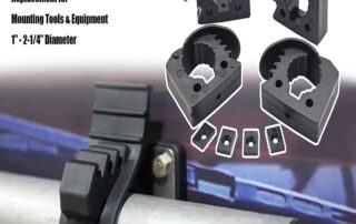 Quick Release Clamp Mount Rubber Clamp Grip For Utility Trailers Quick Fist Weapon Clamp