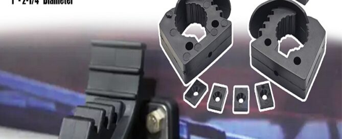 Quick Release Clamp Mount Rubber Clamp Grip For Utility Trailers Quick Fist Weapon Clamp