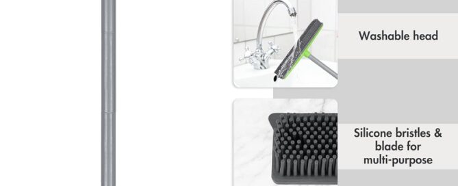 Rubber Broom Pet Hair Remover Silicone Brooms for Floor Cleaning Carpet Squeegee Sweep