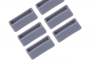 Rubber Watch Band Loop Holder Silicone Rubber Watch Belt Durable Fastener Retainer