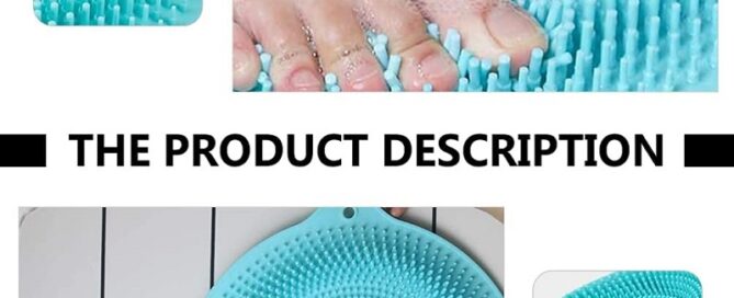Shower Foot Scrubber Foot rubbing File Cleaning Tool Foot Care Pedicure Silicone feet