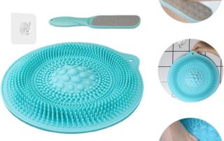 Shower Foot Scrubber Foot rubbing File Cleaning Tool Foot Care Pedicure Silicone feet