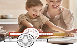Silicone Baking Mat for Oven Non-stick Baking Mat with Long Handle Reusable Silicone Heat Resistant Baking Pad