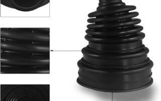 Silicone CV Joint Boot Kit Universal Automotive Silicone Constant Velocity CV Joint Boot