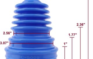 Silicone CV Joint Boot Kit Universal Automotive Silicone Constant Velocity CV Joint Boot