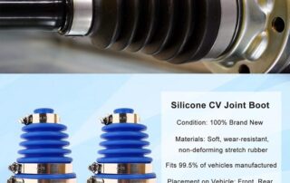 Silicone CV Joint Boot Kit Universal Automotive Silicone Constant Velocity CV Joint Boot