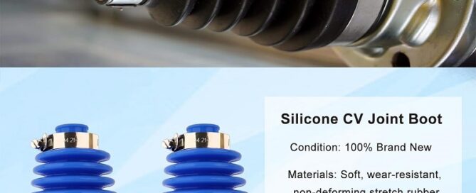 Silicone CV Joint Boot Kit Universal Automotive Silicone Constant Velocity CV Joint Boot