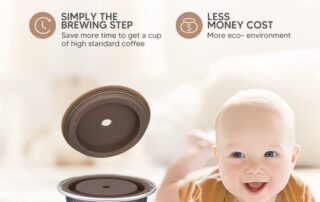 Silicone Coffee Capsule Covers for Nespresso Pods Food Grade Silicone Caps Refillable Lids