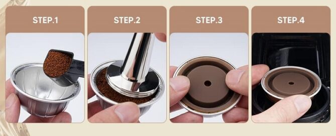 Silicone Coffee Capsule Covers for Nespresso Pods Food Grade Silicone Caps Refillable Lids