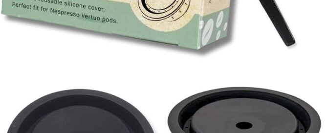 Silicone Coffee Capsule Covers for Nespresso Pods Food Grade Silicone Caps Refillable Lids