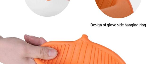 Silicone Cooking Pinch Grips Oven Mitts Potholder for Kitchen Cooking and Baking