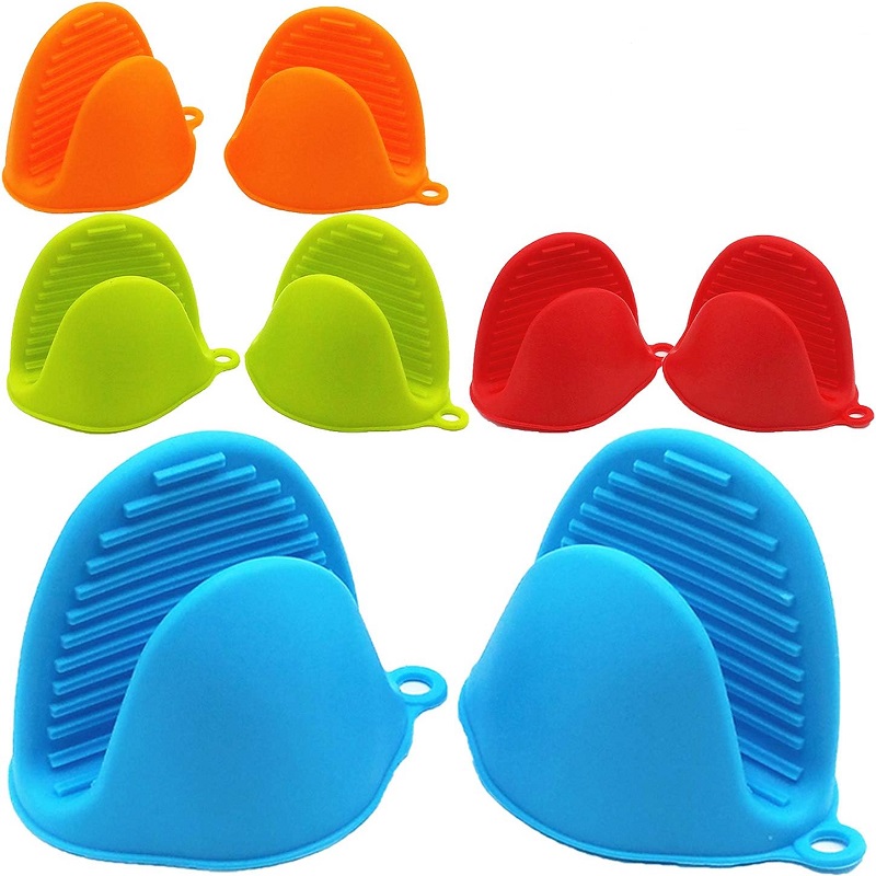 Silicone Cooking Pinch Grips Oven Mitts Potholder for Kitchen Cooking and Baking