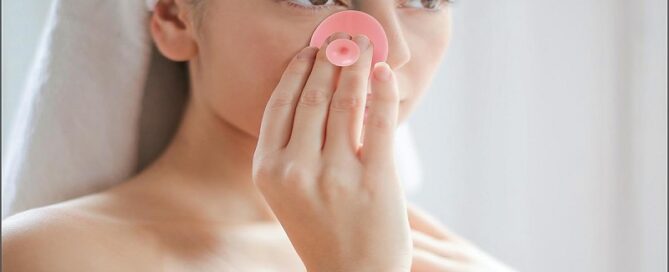 Silicone Face Scrubber Exfoliator Face Cleansing Brush Pad Blackhead Silicone Rubber Remover