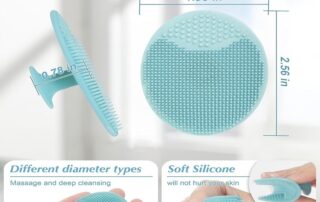 Silicone Face Scrubber Exfoliator Face Cleansing Brush Pad Blackhead Silicone Rubber Remover