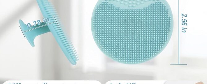 Silicone Face Scrubber Exfoliator Face Cleansing Brush Pad Blackhead Silicone Rubber Remover
