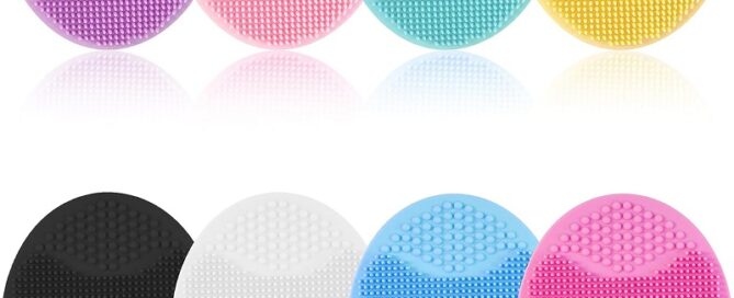 Silicone Face Scrubber Exfoliator Face Cleansing Brush Pad Blackhead Silicone Rubber Remover