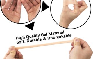 Silicone Finger Sleeves Silicones Finger Protectors Waterproof Finger Cover for Finger Cracking