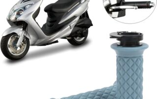 Silicone Handlebar Grips 22mm Throttle Handle Grips Universal Comfortable Grasp