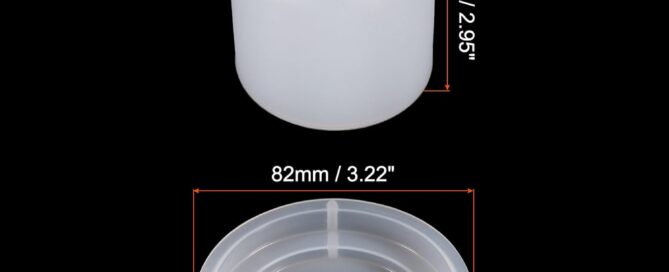 Silicone Jar Silicone Mold Cylinder Storage Box Mold Plant Pot Mold for Home Decor