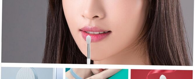 Silicone Lip Brush Silicone Flat Lip Balm Applicators Professional Makeup Brush Tool Silicone Lip Filler Brush