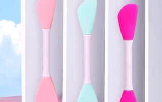 Silicone Needle Applicator Silicone Face Mask Brush Facial Mud Mask Applicator Brush