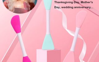 Silicone Needle Applicator Silicone Face Mask Brush Facial Mud Mask Applicator Brush