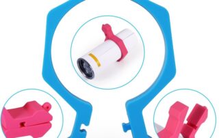 Made of 100% High-Quality silicone. Except for applying vinyl decals on tumblers, you can also make sublimation tumblers, but also for coffee cups, glass cans, mugs, wine bottles, mason jars, etc. Can be used as a holder for heating shrink wrap, taping heat tape, and painting on the project.