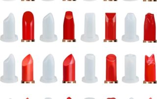 Silicone Profiling Tool Wickes Silicone Lipstick Mold DIY Lipstick Cream Making Mold