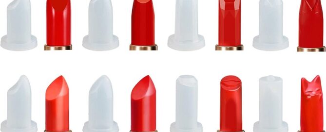 Silicone Profiling Tool Wickes Silicone Lipstick Mold DIY Lipstick Cream Making Mold