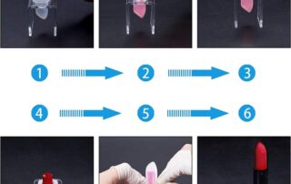 Silicone Profiling Tool Wickes Silicone Lipstick Mold DIY Lipstick Cream Making Mold