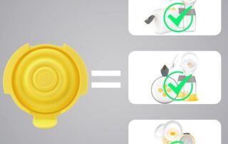 Silicone Rubber Diaphragm Compatible with Pump Silicone Membranes Compatible with Pump Breast