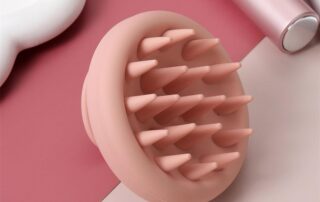 Silicone Scalp Massager Shampoo Brush Silicone Hair Scrubber Massager For Hair Growth and Scalp Care